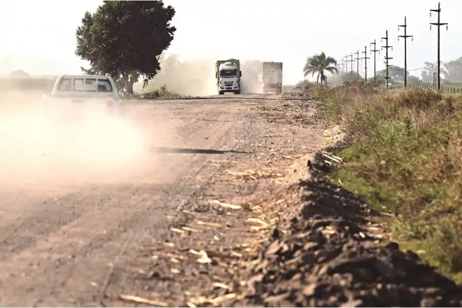 El mal estado de las rutas, en imágenes: así están los caminos y puentes en el interior de la provincia