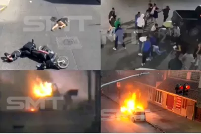 Video: peleas, accidentes de tránsito e incendios durante el fin de semana en Tucumán
