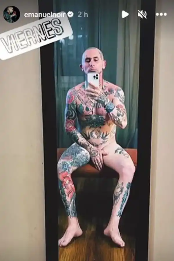 Emanuel Noir de Ke Personajes (Foto: Instagram)