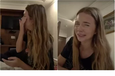 Video: el ataque de pánico de una joven europea por la suciedad en India