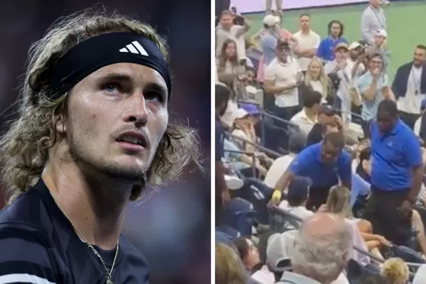 Polémica en el US Open: un tenista alemán hizo expulsar a un espectador por gritar la “frase más famosa de Hitler”