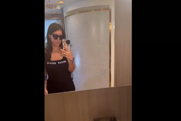 Wanda Nara mostró el ostentoso jet privado de Mauro Icardi: habitación matrimonial, baño dorado y viajes por el mundo