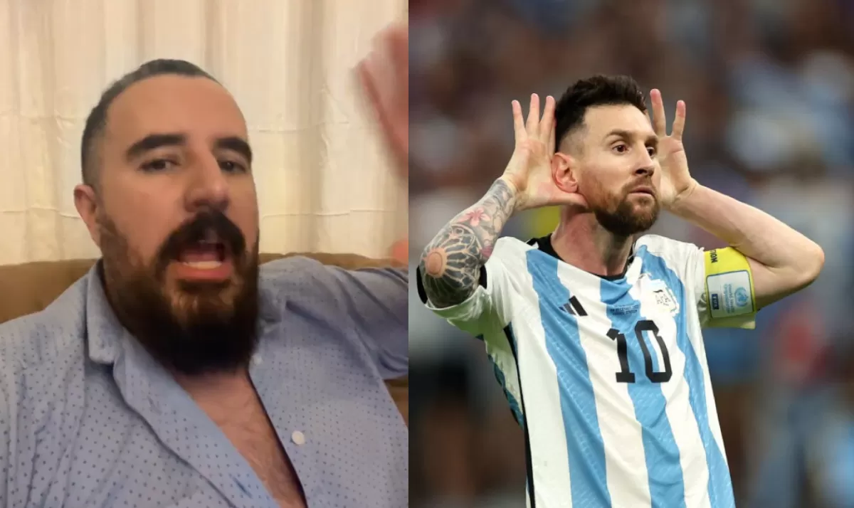El periodista mexicano anti Messi y un polémico tuit que le salió por la culata