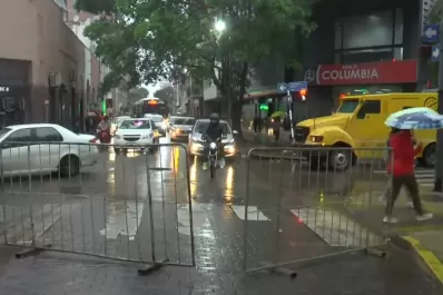 Caos de tránsito en la ciudad: cortes en el microcentro por la visita de Sergio Massa