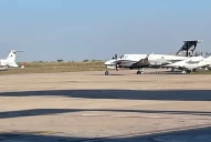 Massa en Tucumán: hubo un desfile de aviones privados en el Benjamín Matienzo