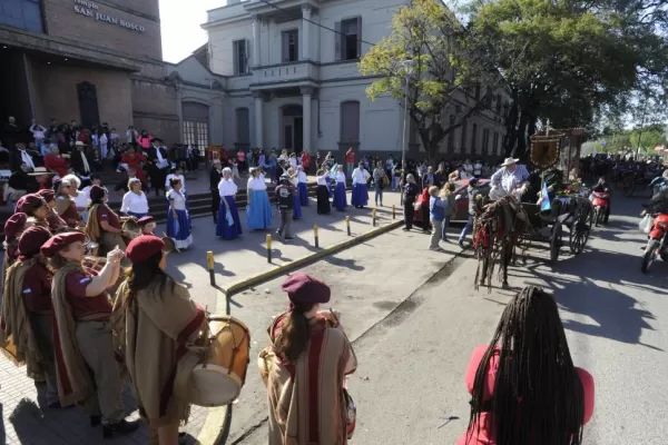 Gauchos rindieron homenaje a su “protectora celestial”