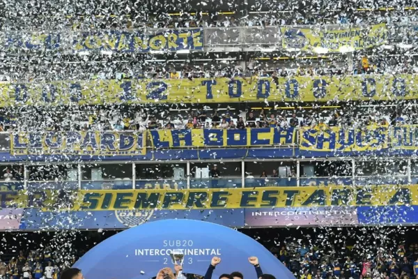 Tarde de fiesta: Boca ganó la Intercontinental Sub-20