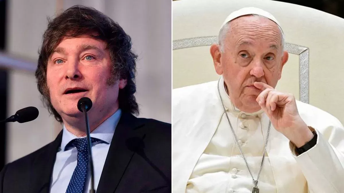 “Adolfito”: polémica por el supuesto apodo que el papa Francisco le puso a Javier Milei