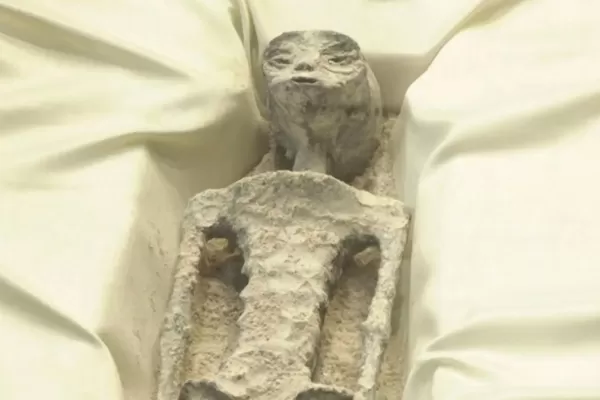 La impactante foto de los cadáveres extraterrestres “no humanos” en México: tiene 1.000 años y están en estado perfecto