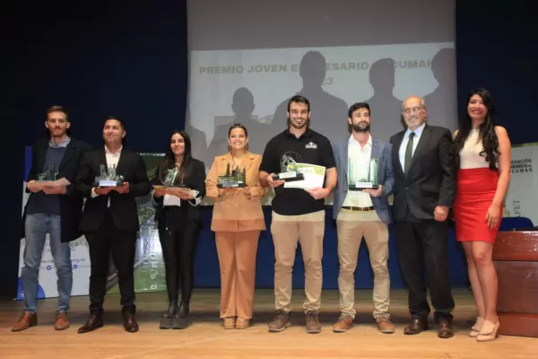 En la FET, se entregó el premio Joven Empresario Tucumano 2023