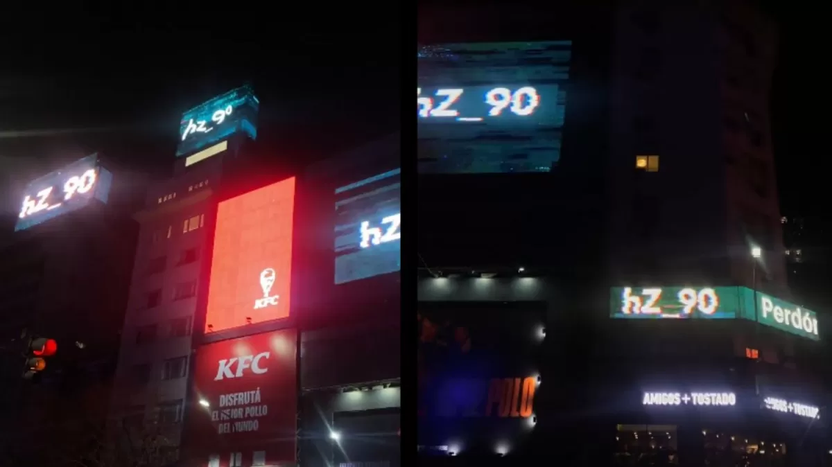 ¿Qué es “hZ_90”, el misterioso mensaje que apareció en el “hackeo” a las pantallas de Buenos Aires?
