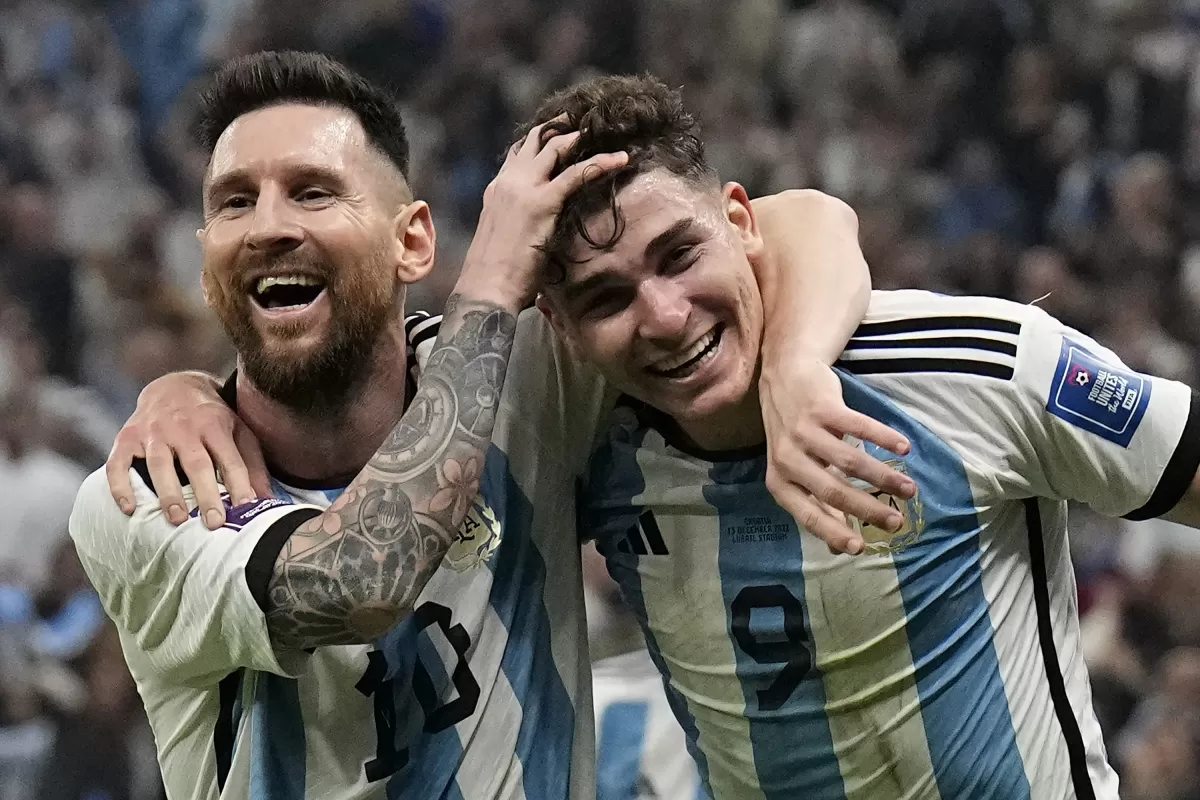 Messi y Julián Álvarez son los dos argentinos nominados al premio The Best.