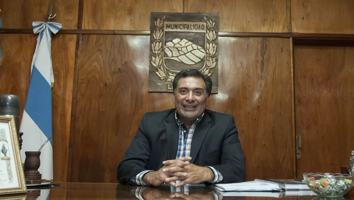 DIFERENCIAS. El intendente de Las Talitas, Carlos Najar, expresó que el Pacto Social es una discusión que hay que darla.