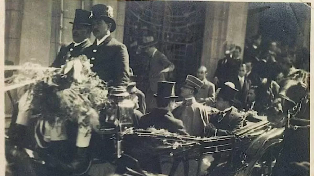Vista del príncipe de Humberto de Saboya a Tucumán a principios del siglo XX