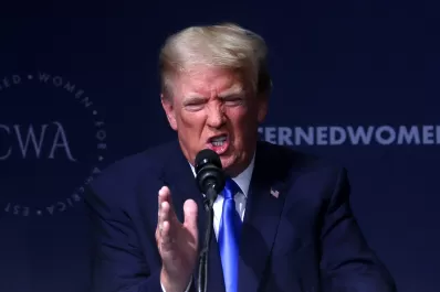 “Fue mi decisión”, dijo Trump sobre el rechazo a su derrota