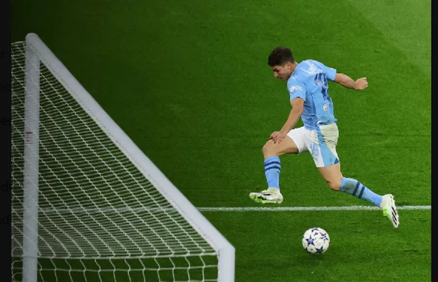 Video: el golazo de Julián Álvarez para Manchester City por la primera fecha de la Champions League