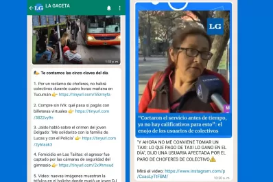 LA GACETA se suma a los canales de WhatsApp para estar más cerca de vos