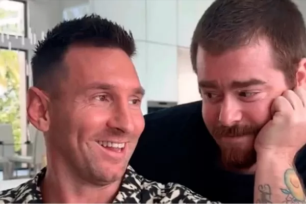 El desopilante video de Migue Granados con Lionel Messi: ¿Charlamos un ratito, bebé?