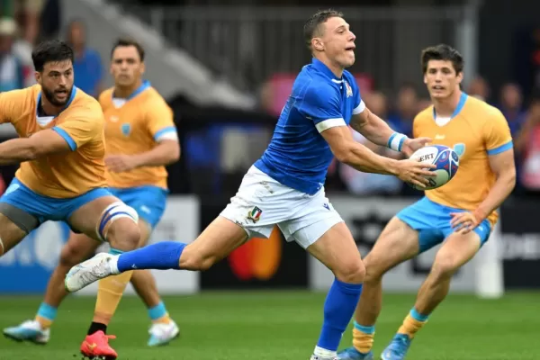 Mundial de rugby: derrota de Uruguay ante Italia