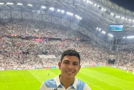 La travesía de un tucumano que viajó al Mundial de Francia para alentar a Los Pumas