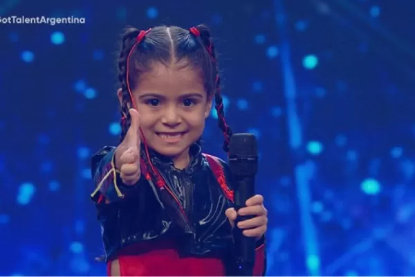Got Talent: Olivia, una pequeña tucumana, tuvo una increíble presentación y cautivó al jurado