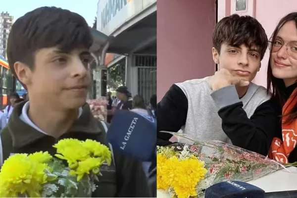 Luisana y Joaquín, los jóvenes más románticos de Tucumán, celebraron el día de la primavera