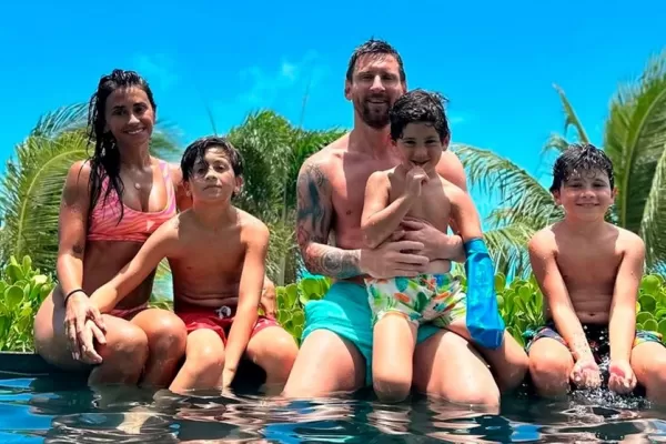 Messi dio detalles de cómo vive su familia en Miami