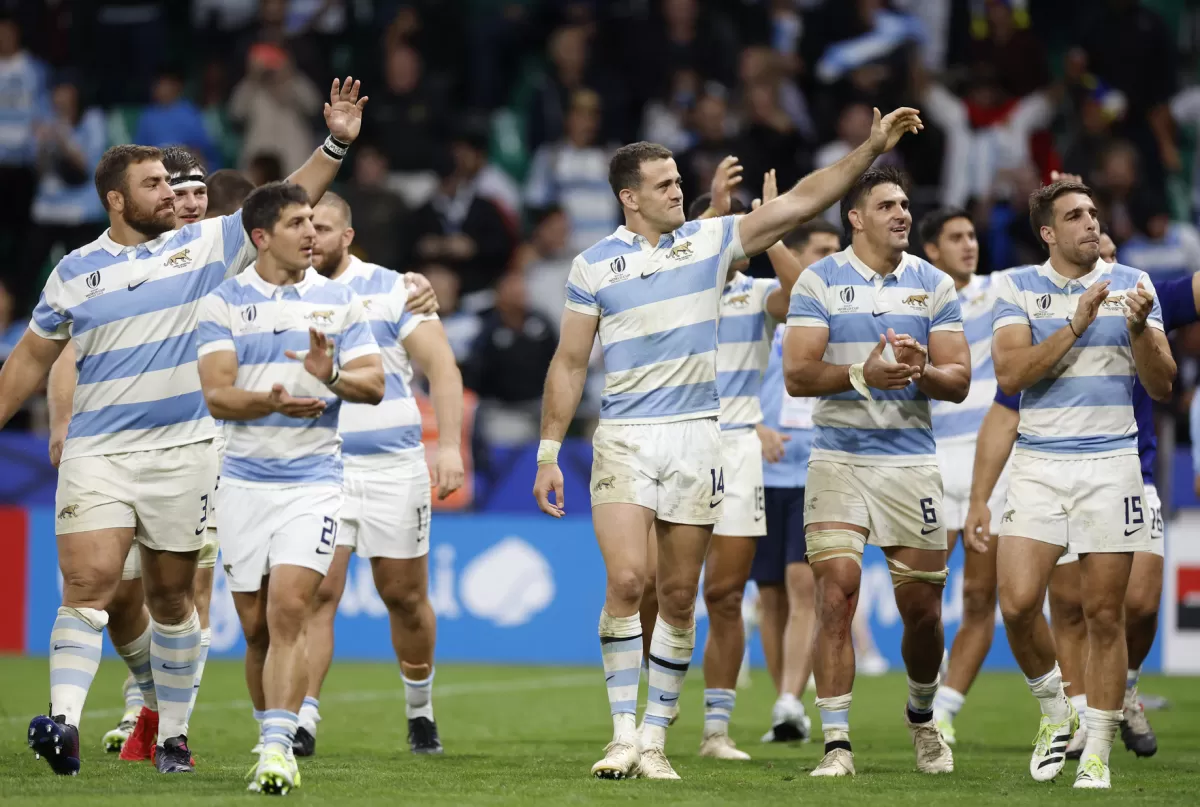 Copa Mundial de Rugby: a Argentina le alcanzó para lo urgente y nada más