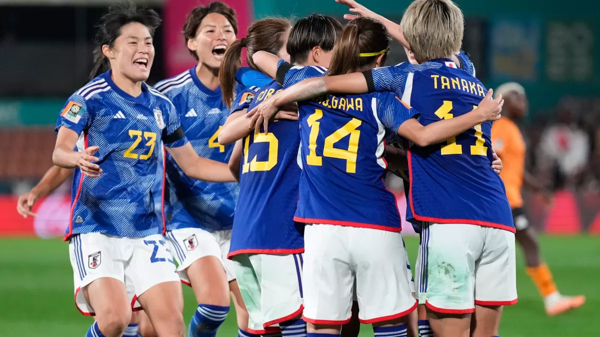 La Selección femenina japonesa celebró a lo grande su victoria