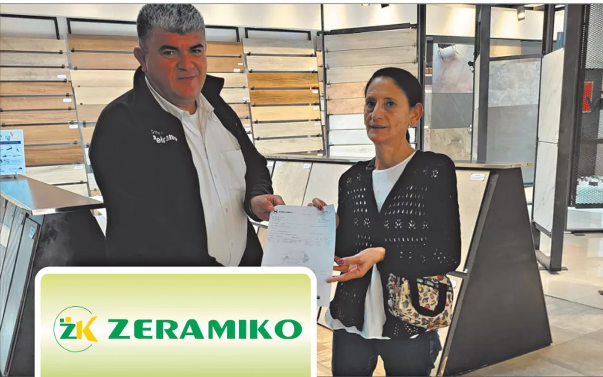 Números de la suerte: Patricia Liliana Nieva ganó una orden de compra de $30.000 en Zeramiko