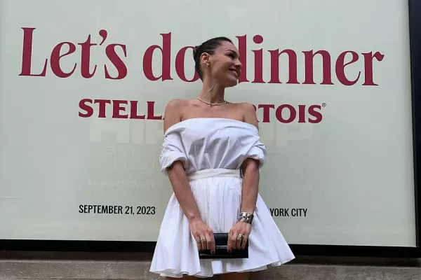 Pampita “choluleando” en Nueva York: con qué estrellas de Hollywood se sacó fotos