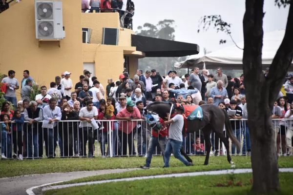 También hubo emoción fuera de la pista