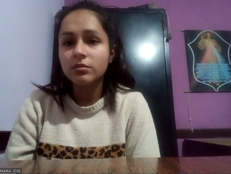 IMPUTADA. La estudiante María José Lizárraga (24 años) quedó detenida. 
