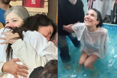 El sorprendente bautismo de Andrea Rincón y los reveladores posteos en las redes