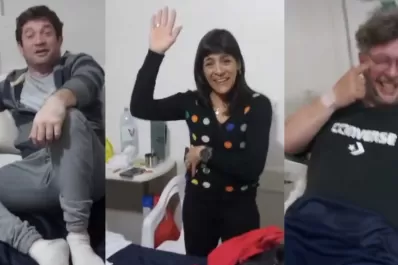 Insólita convivencia: su actual marido y su ex se infartaron y terminaron en la misma habitación internados