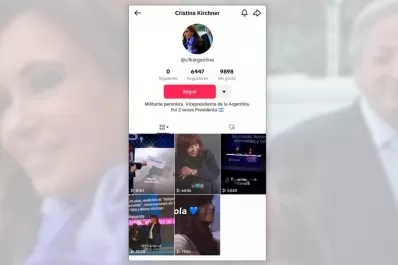 Cristina Kirchner abrió una cuenta en TikTok en la recta final de la campaña