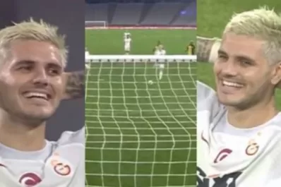 Video: el insólito gol errado por Mauro Icardi luego de una asistencia de un penal