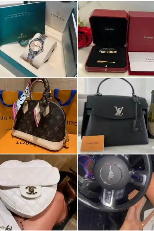 Las lujosas joyas que muestra Sofía Clerici en sus redes sociales.