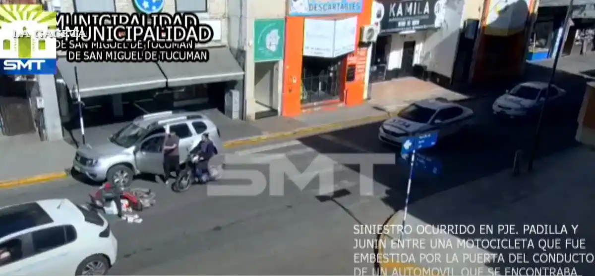 Accidentes de tránsito, robos pirañas y peleas: esto registraron las cámaras de seguridad de la Capital en la última semana