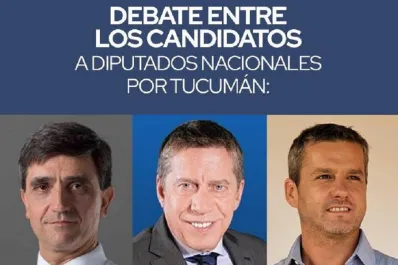 Hoy debaten los candidatos a Diputados Nacionales por Tucumán