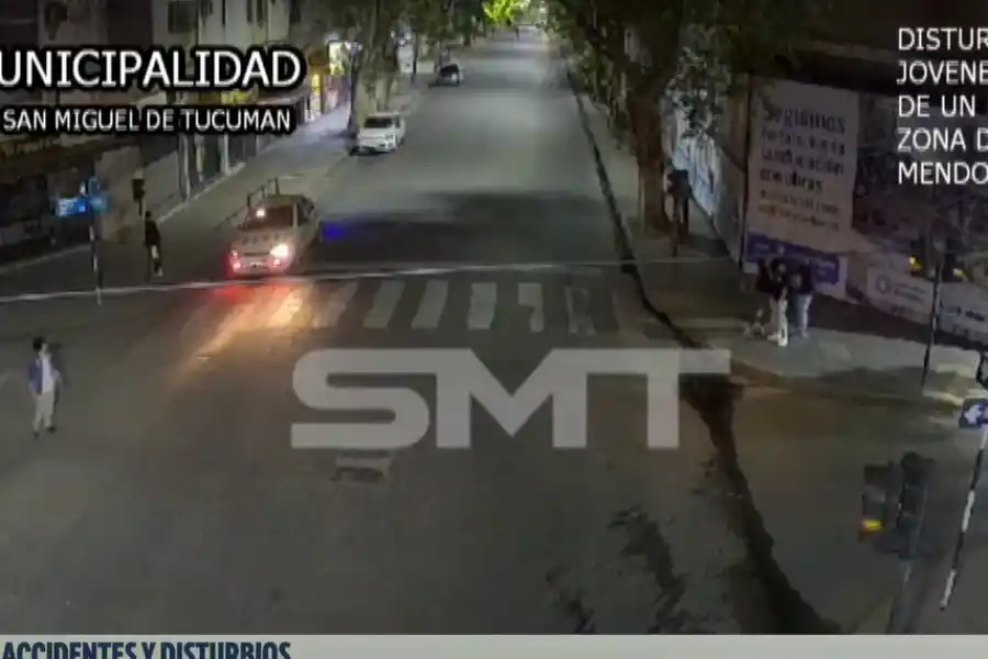 Accidentes de tránsito, robos pirañas y peleas: esto registraron las cámaras de seguridad de la Capital en la última semana