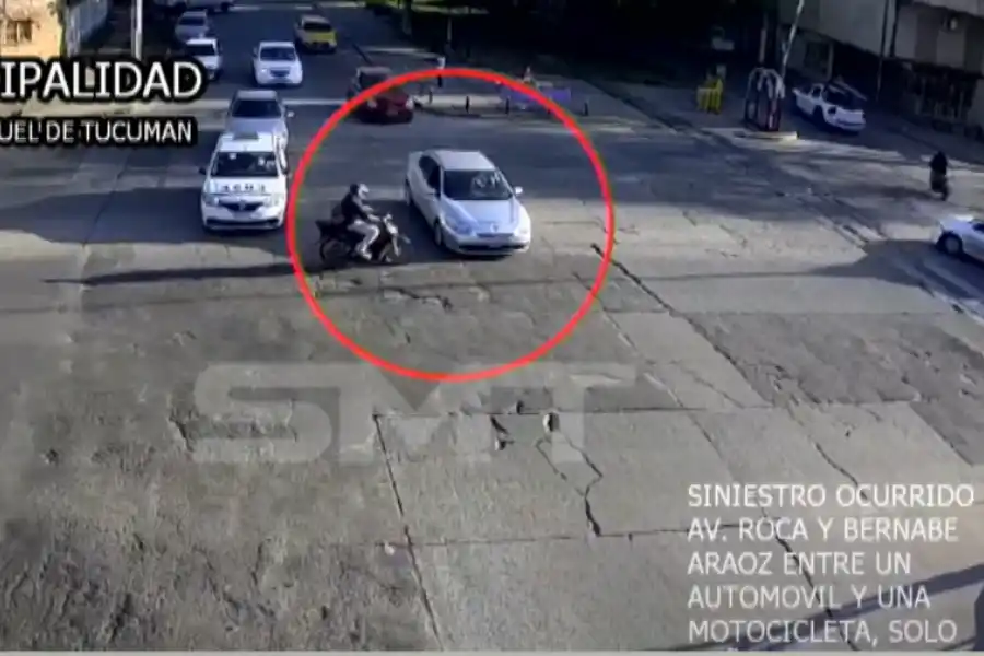 Accidentes de tránsito, robos pirañas y peleas: esto registraron las cámaras de seguridad de la Capital en la última semana