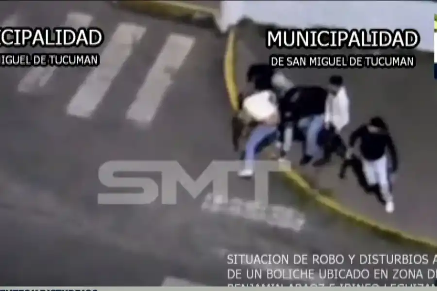 Accidentes de tránsito, robos pirañas y peleas: esto registraron las cámaras de seguridad de la Capital en la última semana