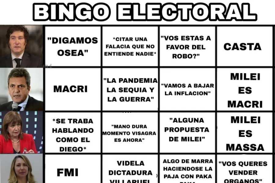 Meme del debate presidencial.