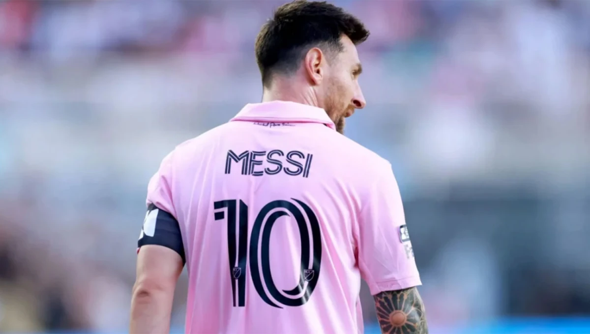 RECUPERACIÓN. Lionel Messi apenas jugó uno de los seis juegos con Inter Miami después de su debut en las Eliminatorias con la Selección Argentina.