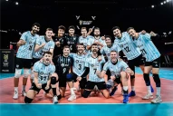 Triunfo clave de Argentina en el Preolímpico de vóley