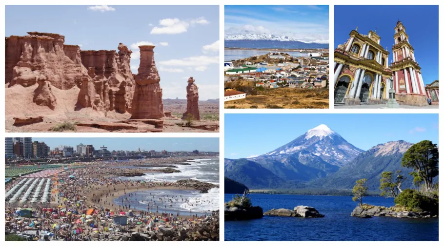 Vacaciones 2024: cuáles son los destinos turísticos de Argentina con más referencias internacionales.