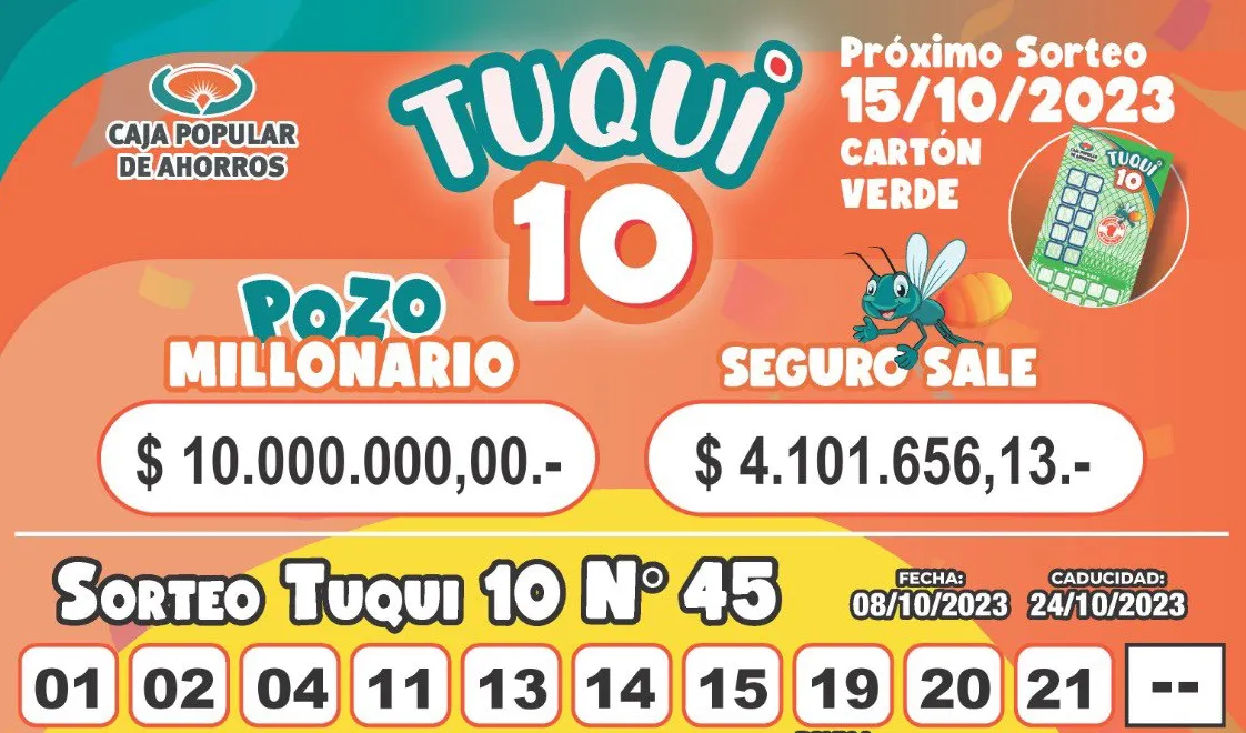 Tuqui 10: un ganador ganador se llevó el pozo millonario