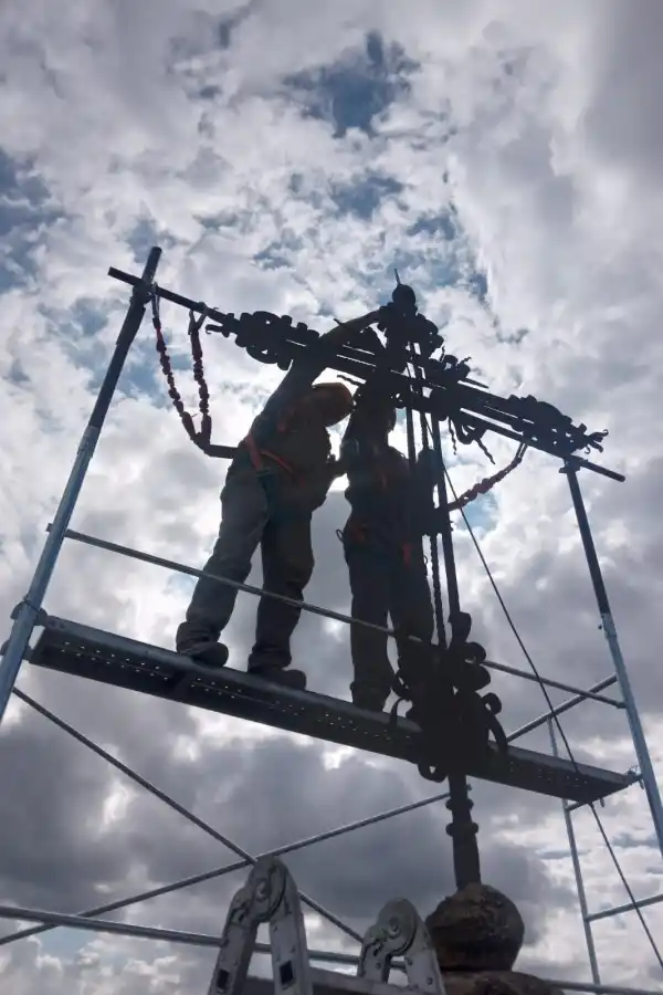 Empieza a asomar el “nuevo” San Francisco de color celeste