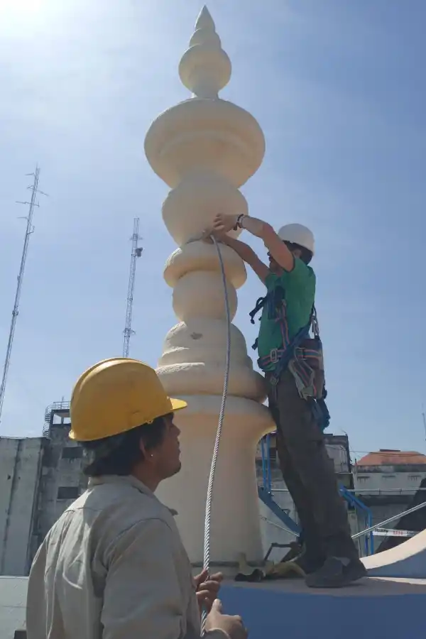 Empieza a asomar el “nuevo” San Francisco de color celeste